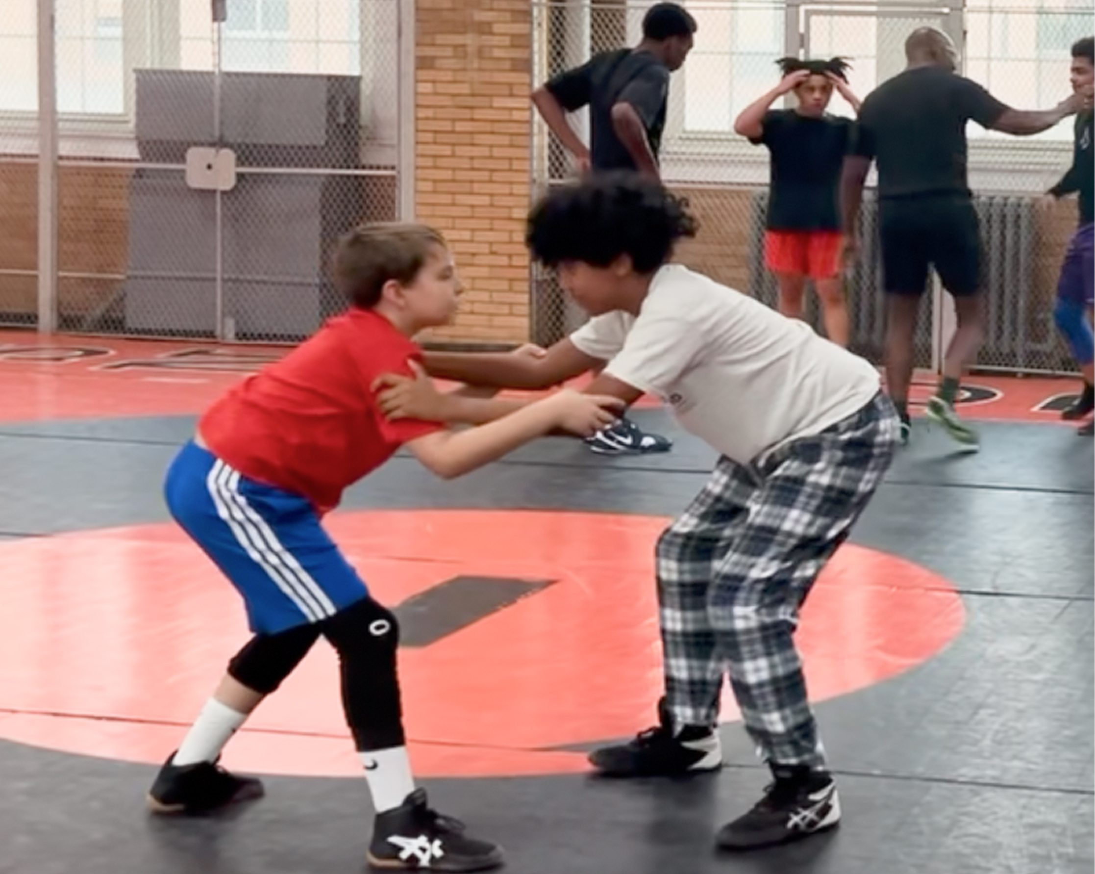 wrestling kids